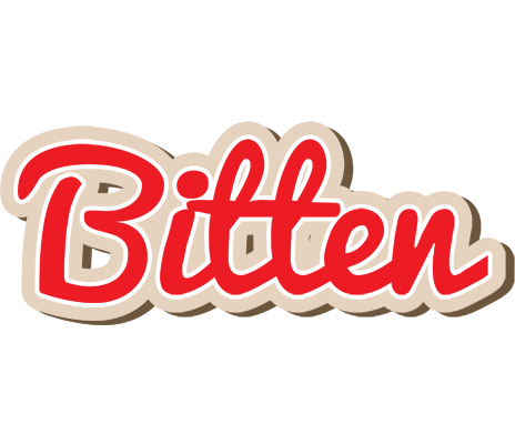 Bitten chocolate logo