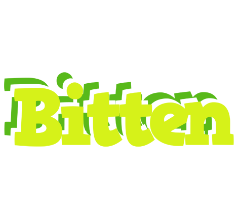 Bitten citrus logo