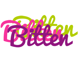 Bitten flowers logo