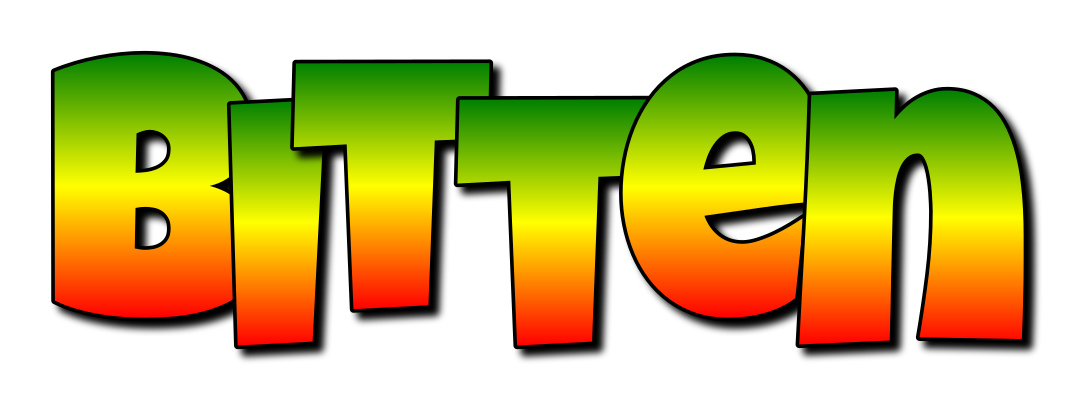 Bitten mango logo