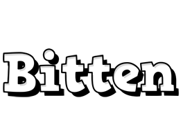 Bitten snowing logo