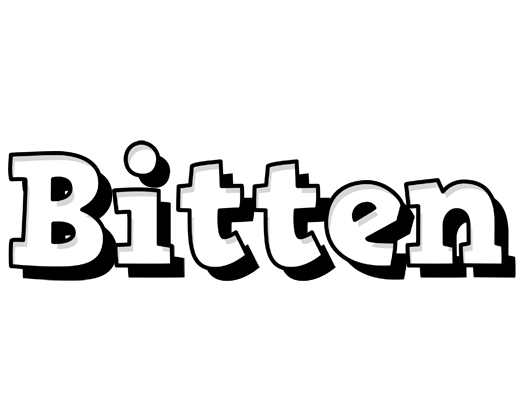 Bitten snowing logo