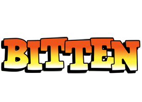 Bitten sunset logo