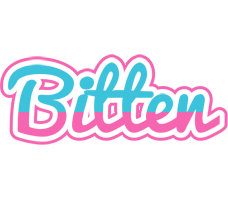 Bitten woman logo