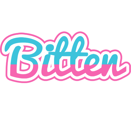 Bitten woman logo