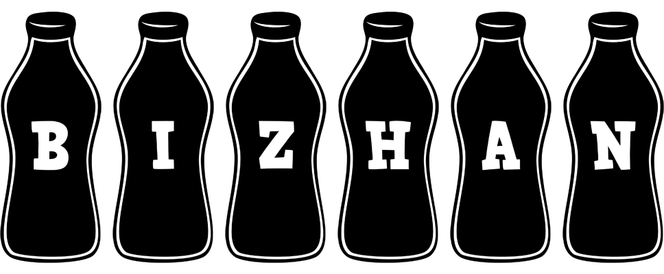 Bizhan bottle logo