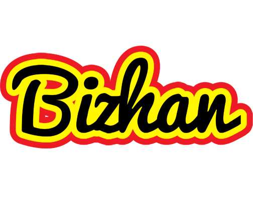 Bizhan flaming logo