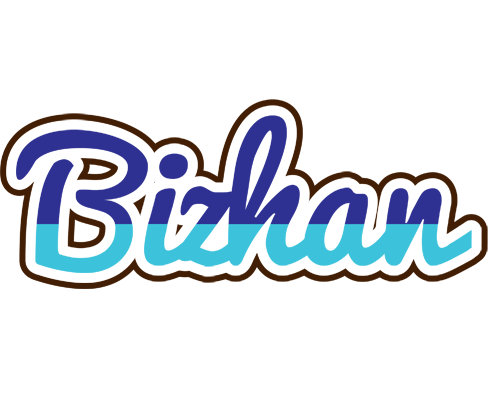 Bizhan raining logo