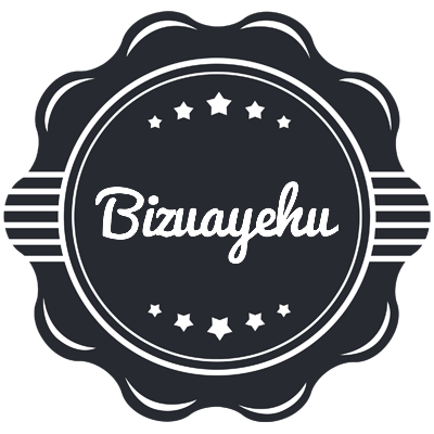 Bizuayehu badge logo