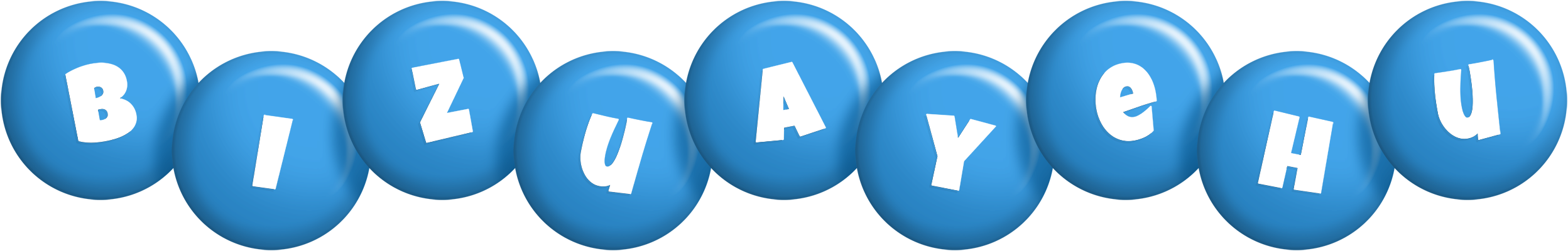 Bizuayehu candy-blue logo