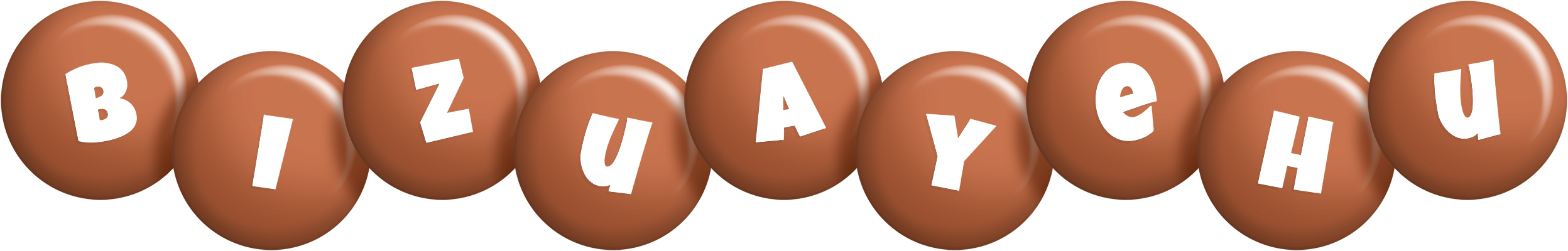 Bizuayehu candy-brown logo