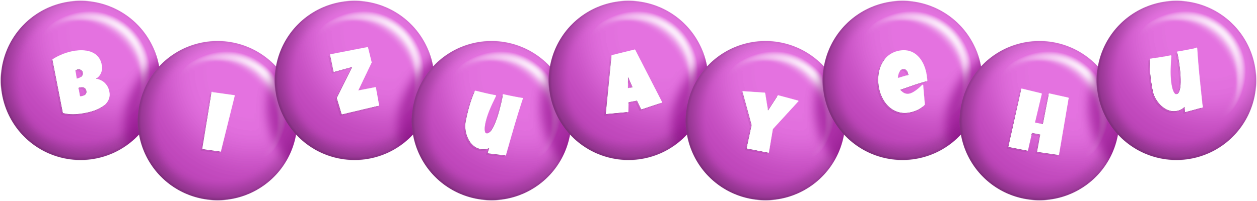 Bizuayehu candy-purple logo