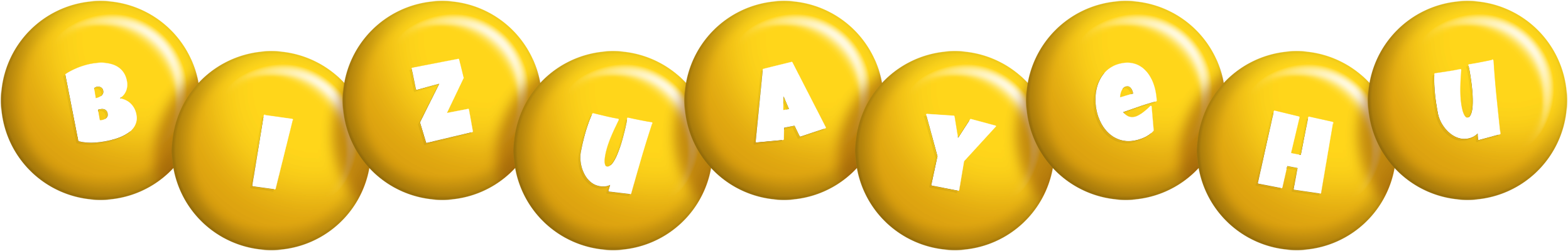 Bizuayehu candy-yellow logo