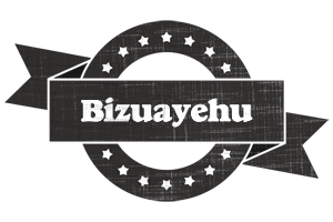 Bizuayehu grunge logo