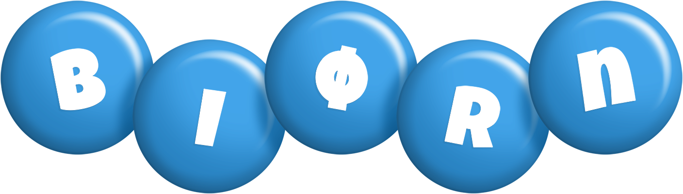 Biørn candy-blue logo
