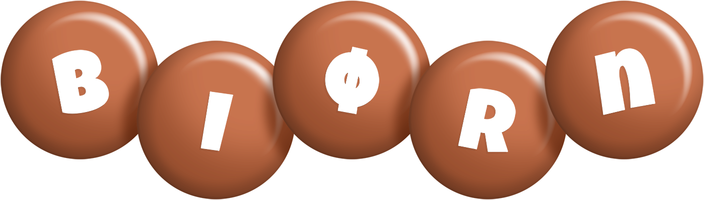 Biørn candy-brown logo