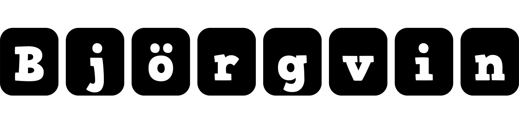 Björgvin box logo
