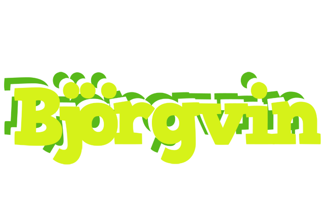 Björgvin citrus logo