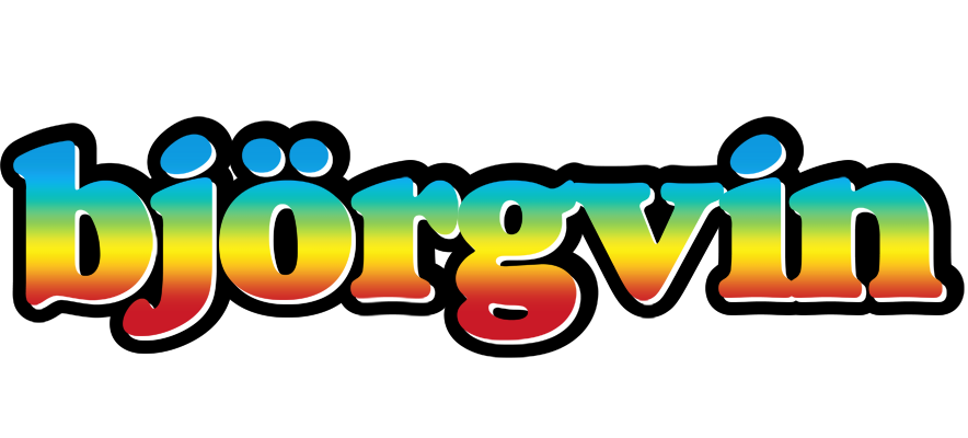 Björgvin color logo