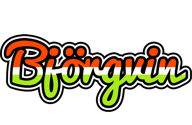 Björgvin exotic logo
