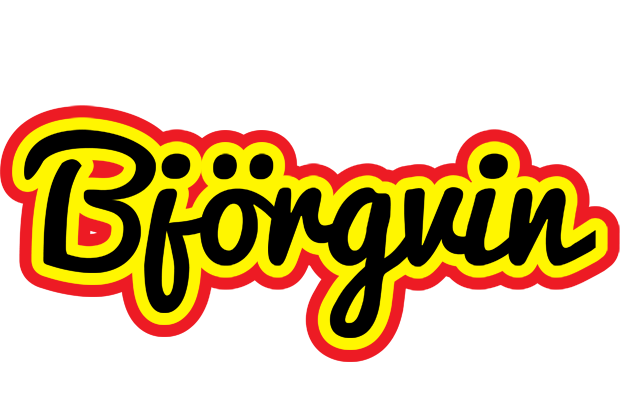 Björgvin flaming logo