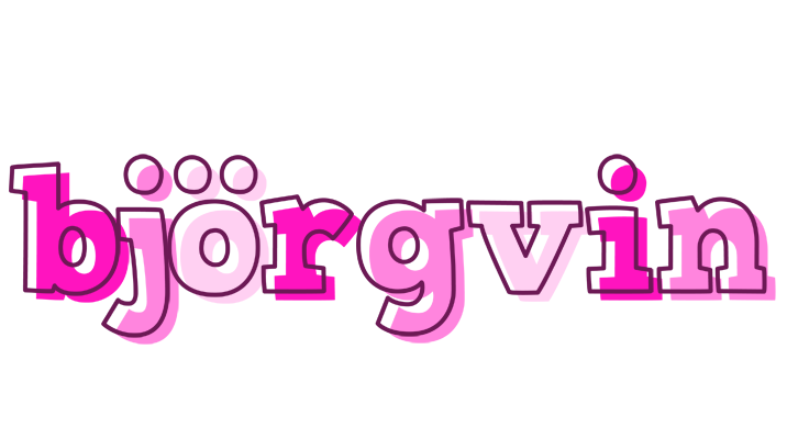 Björgvin hello logo