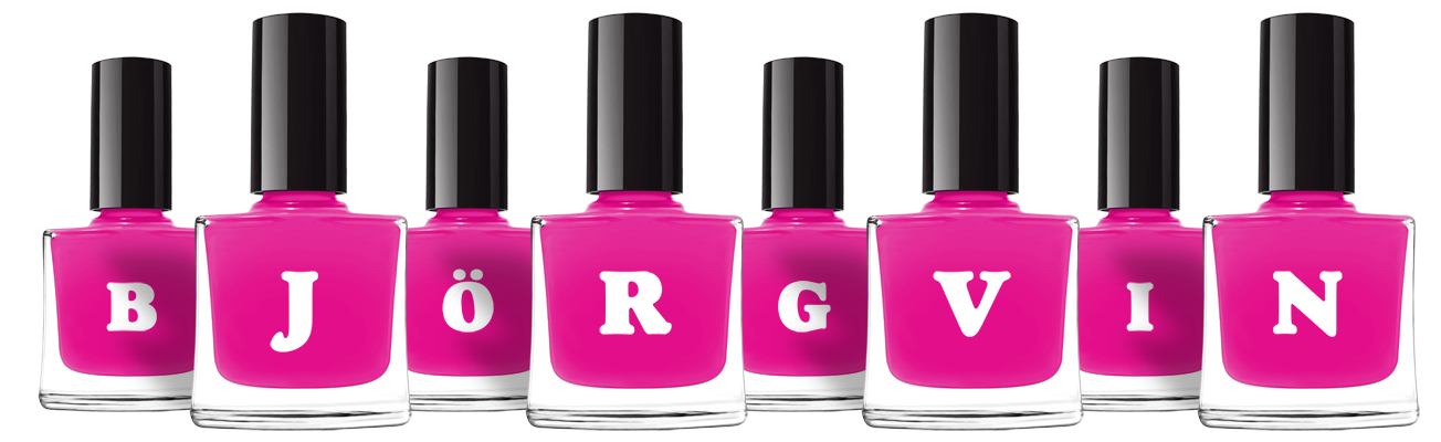 Björgvin nails logo