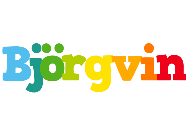 Björgvin rainbows logo