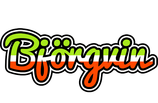 Björgvin superfun logo