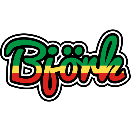 Björk african logo
