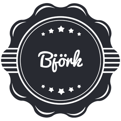 Björk badge logo