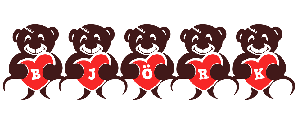Björk bear logo