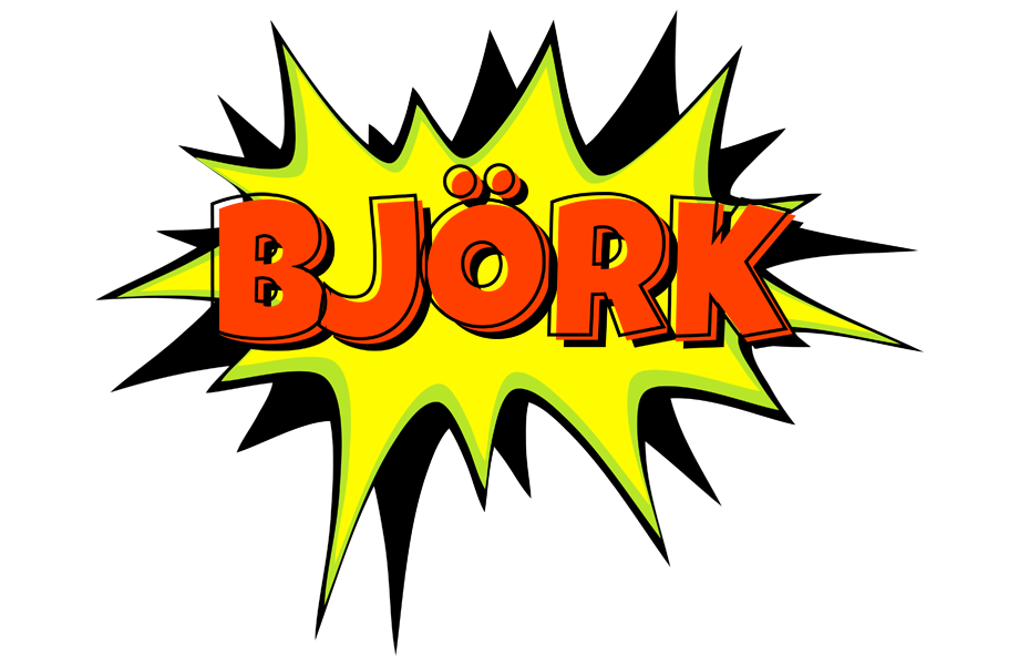 Björk bigfoot logo