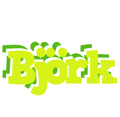 Björk citrus logo