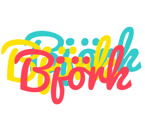 Björk disco logo