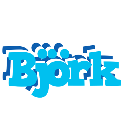 Björk jacuzzi logo