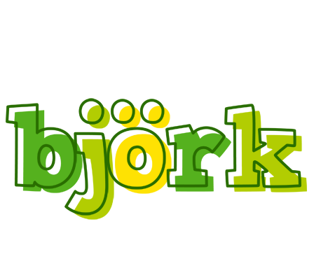 Björk juice logo