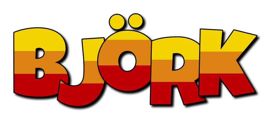 Björk jungle logo
