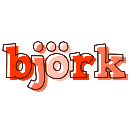 Björk paint logo
