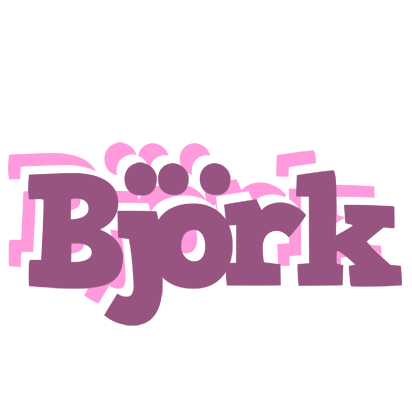 Björk relaxing logo