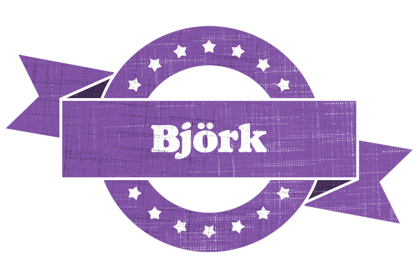 Björk royal logo