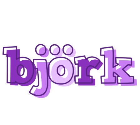 Björk sensual logo