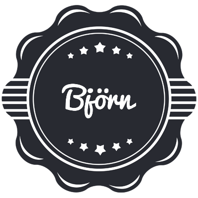 Björn badge logo