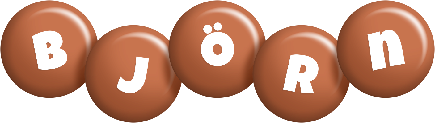 Björn candy-brown logo
