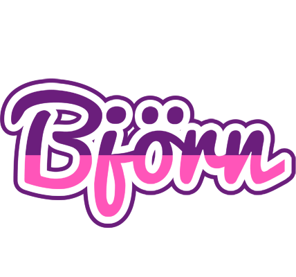Björn cheerful logo