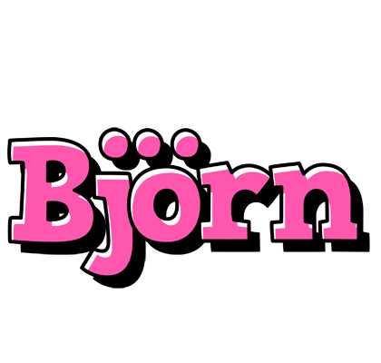 Björn girlish logo