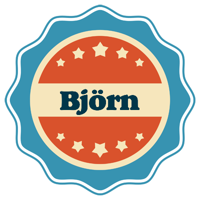 Björn labels logo