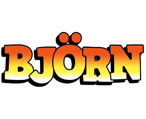 Björn sunset logo