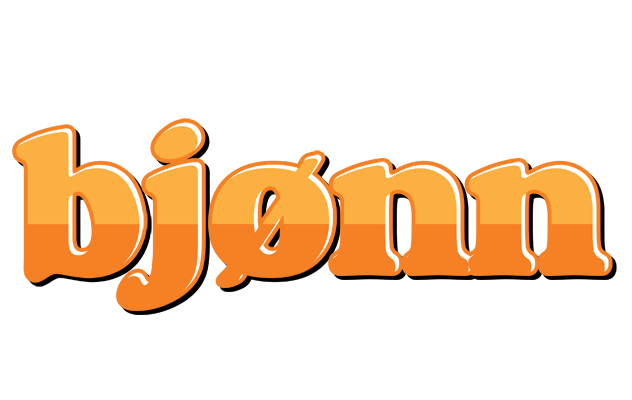 Bjønn orange logo
