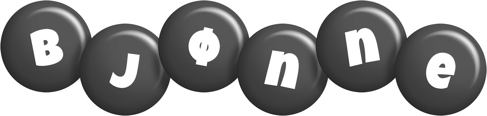 Bjønne candy-black logo